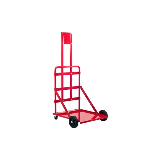 [4380/D] Four-wheel trolley for 208 l drum with pump mounting plate (4380/D, FLEXBIMEC)