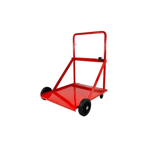 [4380/Z] Zinc plated four wheels trolley suitable for 208 l drum, FLEXBIMEC (4380/Z)