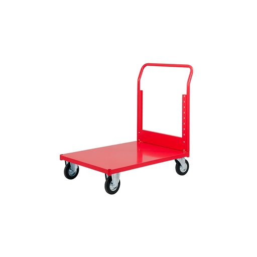 [4394B] Trolley with edge and sheet metal top 1320 x 800 mm, 4 wheels, FLEXBIMEC (4394B)