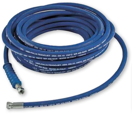 [46005AM] High-pressure grease hose 400 bar, 0.5 m, Ø 5/16", non-marking (46005AM, FLEXBIMEC)