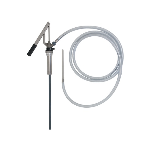[5496] Stainless steel manual pump for urea fluid, with flexible hose length 4 m, rigid filling pipe, FLEXBIMEC (5496)