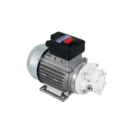 [6123] Electric self-priming gear pump 230 V AC, 4 bar, 15 l/min, IXEF housing and gears, Flexbimec (6123, FLEXBIMEC)