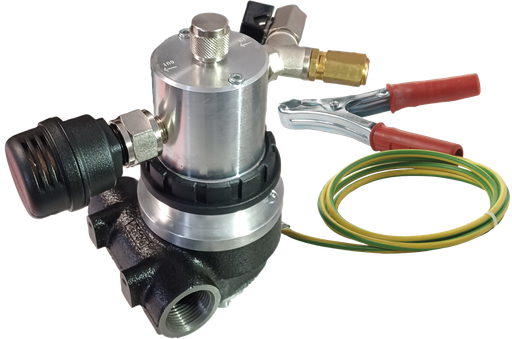 [6561] Air operated vane rotary pump for gasoline transfer, self priming - complying with norms ATEX 2014/34/EU (6561, FLEXBIMEC)