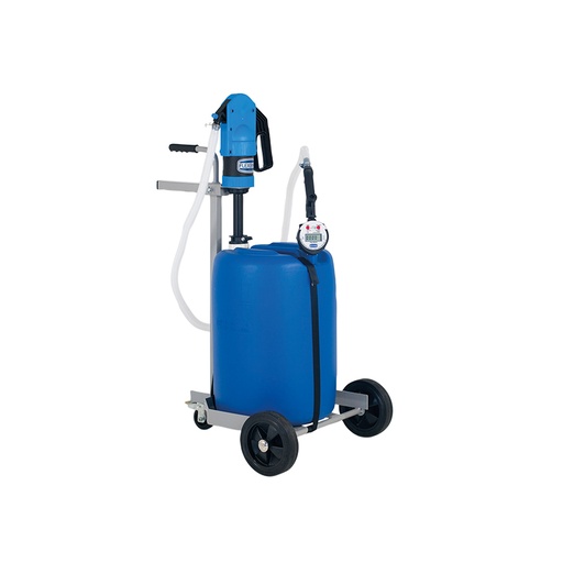 [6774] Mobile manual dispensing kit for AdBlue®/DEF for 60 l drums with manual pump and electronic flow meter with control gun, FLEXBIMEC (6774)