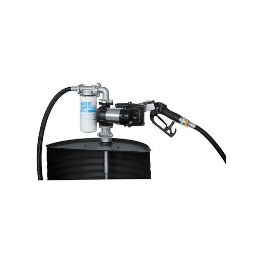 [6935] Benzīna pārliešanas komplekts ar 12 V DC elektrisko sūkni, šļūteni un pistoli, ATEX 2014/34/EU (6935, FLEXBIMEC)
