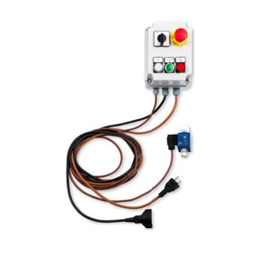 [7370+4265] Elektriskais drošības panelis 230 V AC elektriskajiem sūkņiem ar spiediena slēdzi (vienfāzes), Flexbimec (7370+4265, FLEXBIMEC)