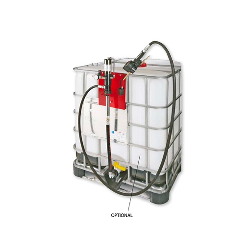 [8208] Pneumatinis alyvos komplektas su laikikliu 1000 l plieniniam bakui ir 5:1 alyvos siurbliu (8208, FLEXBIMEC)
