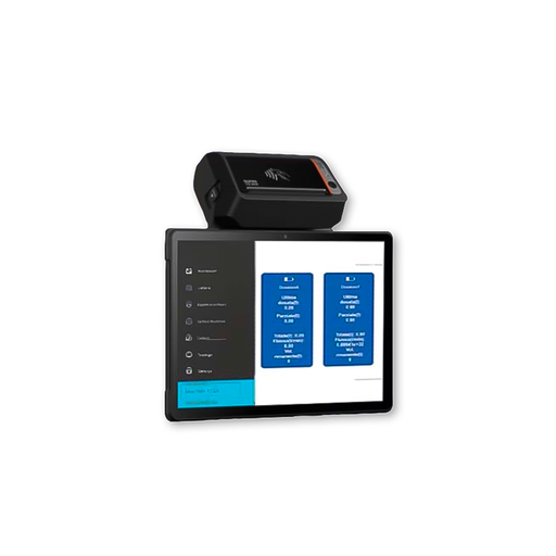 [8742/RF] Easy Tablet – skysčių tiekimo ir atsargų duomenų valdymui (su brūkšninio ir QR kodo skaitytuvu), Flexbimec (8742/RF, FLEXBIMEC)