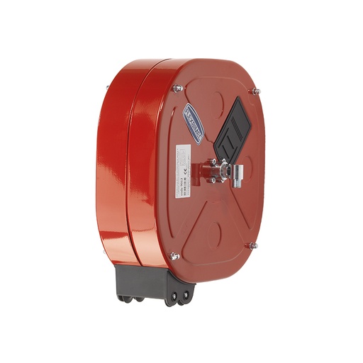 [9024] Atsperes šļūtenes spole, krāsota tērauda, slēgtas konstrukcijas sērija, Ø 3/4 collas, garums līdz 8 m, bez šļūtenes (9024, FLEXBIMEC)