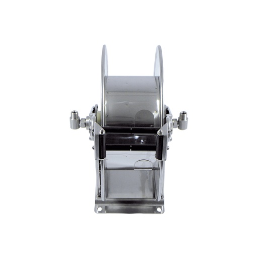 [9270X] Spring driven stainless steel hose reel - for twin hose - L. max 10 m - ø 1/2" - w/o hose, FLEXBIMEC (9270X)
