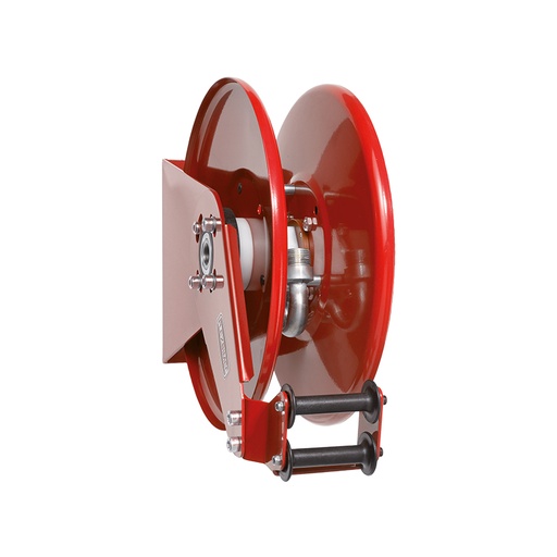[9505] THIN REEL - Spring driven painted steel hose reel with stainless steel shaft - L. max 8 m - ø 1/2" - w/o hose, FLEXBIMEC (9505)