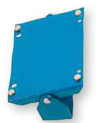 [9767B] Pivoting wall mounting bracket, painted steel, blue, for hose reels art. no. 9090X–9091X (9767B, FLEXBIMEC)