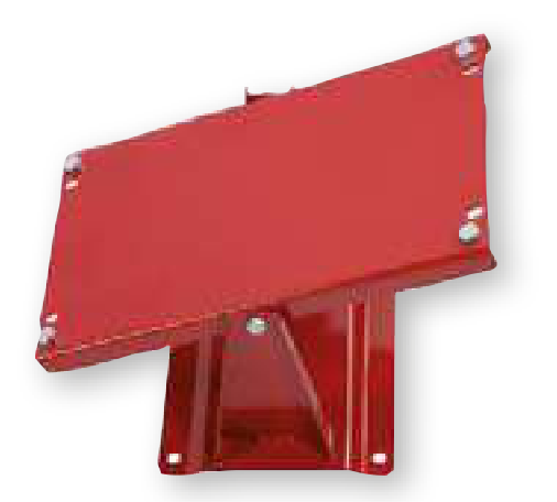 [9773] Pivoting wall mounting bracket, painted steel, for hose reels art. no. 9032, 9253, 9254 (9773, FLEXBIMEC)