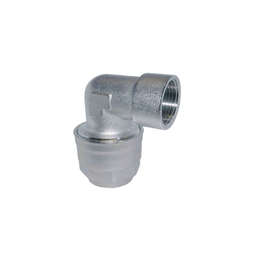 [9890/32] Elbow connector 90° for pipe/hose, compressed air, Ø32 mm × 1", Flexbimec (9890/32, FLEXBIMEC)