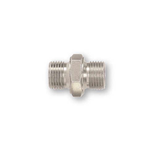 [9920] Stainless steel adapter M-M 1" x 1" BSP, FLEXBIMEC (9920)