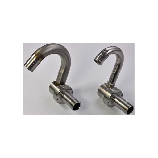 [9982L] Stainless steel AISI 304 swivel joint for hose reel 1 1/4 in. M, ø 26 mm (9982L, FLEXBIMEC)