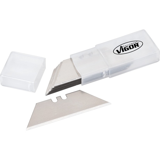 [V1446] Trapezoid spare blades, 10 pieces (V1446, VIGOR)