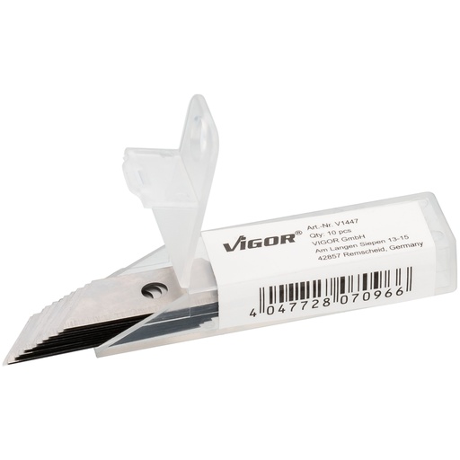 [V1447] Trapecinės atsarginės geležtės (V1447, VIGOR)