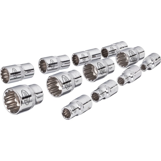 [V1897] Galvutė with multi-purpose profile, Rinkinys ∙ size 4 – 14 mm ∙ 12 pieces (V1897, VIGOR)