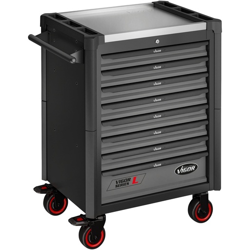 [V1901-X] Tool trolley Series L, empty (V1901-X, VIGOR)