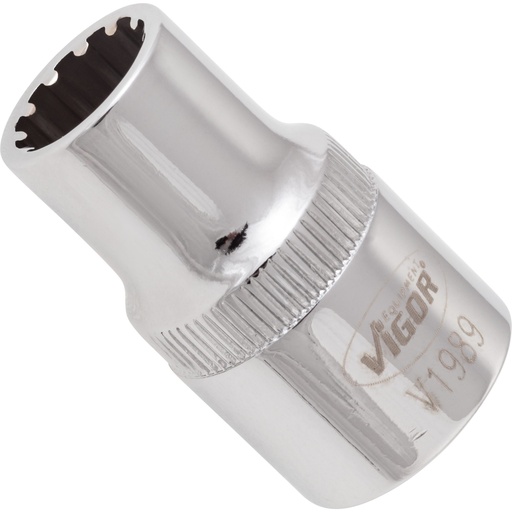 [V1989] Socket with multi-purpose profile ∙ size 11 mm (V1989, VIGOR)