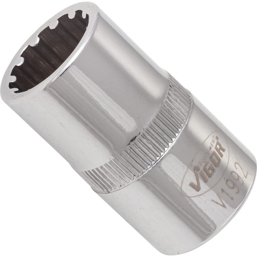 [V1992] Socket with multi-purpose profile ∙ size 14 mm (V1992, VIGOR)