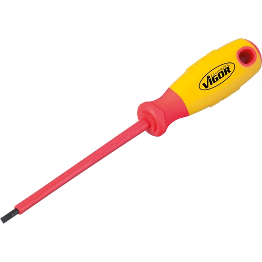 [V2028] VDE screwdriver for slotted screws, size 0.5 x 3 mm (V2028, VIGOR)