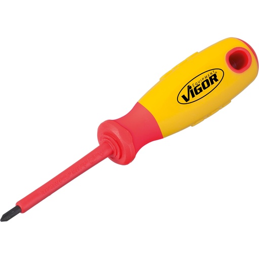 [V2062] VDE Phillips-Recess screwdriver ∙ size PH0 (V2062, VIGOR)