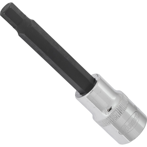 [V2075] Atsuktuvo galvutė vidiniams šešiabriauniams varžtams 8 mm, 1/2 col., 100 mm (V2075, VIGOR)