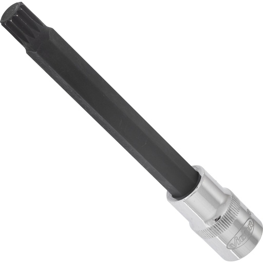 [V2129] XZN spline bit socket for internal serration screws M12, 1/2 in. drive, 140 mm (V2129, VIGOR)
