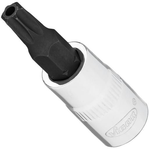 [V2141N] Skrūvgrieža galviņa 1/4 collas ar aizsargāto TORX TH T27H (V2141N, VIGOR)