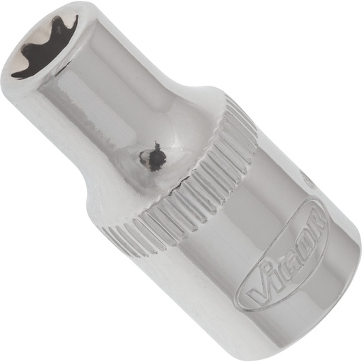 [V2187N] E-profile socket E6, 1/4 in. (V2187N, VIGOR)