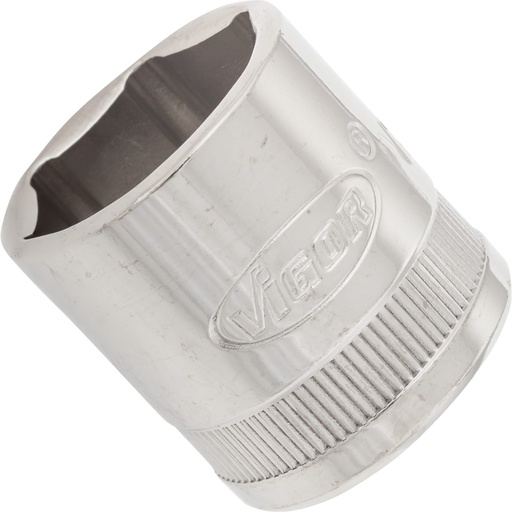 [V2266N] 6-point socket 3/8" 18 mm (V2266N, VIGOR)