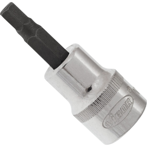 [V2283N] Screwdriver socket for inside hexagon screws - size 5 mm (V2283N, VIGOR)