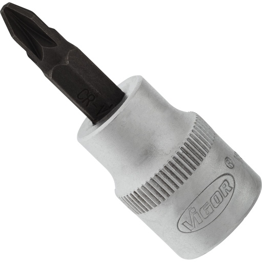 [V2290N] Screwdriver socket 3/8 in. - size PZ2 (V2290N, VIGOR)