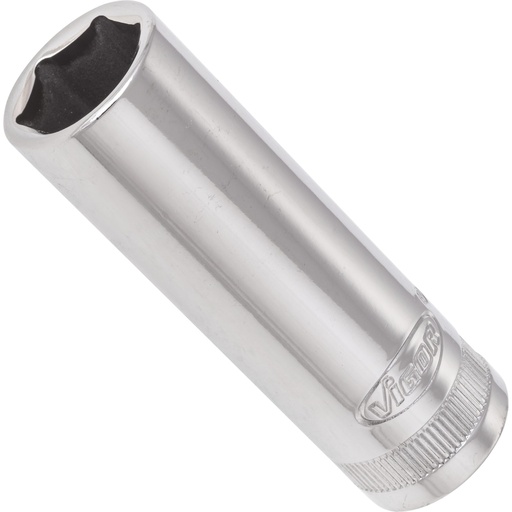 [V2312N] Long 6-point socket 3/8" 14 mm (V2312N, VIGOR)