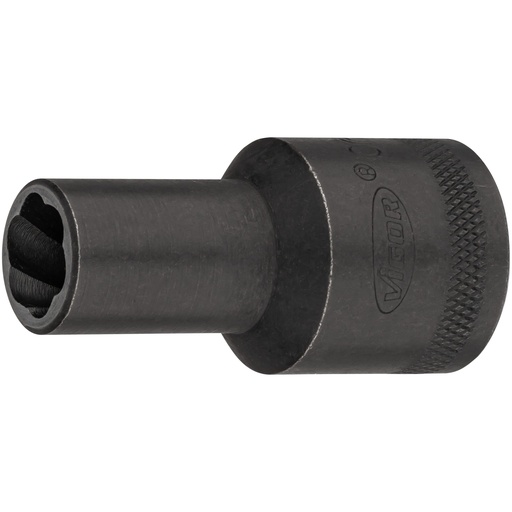 [V2404N-11] Extractor socket with spiral profile, size 11 mm (V2404N-11, VIGOR)