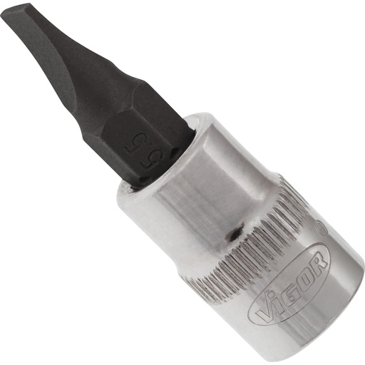 [V2428N] Screwdriver socket - size 1 x 5.5 mm (V2428N, VIGOR)