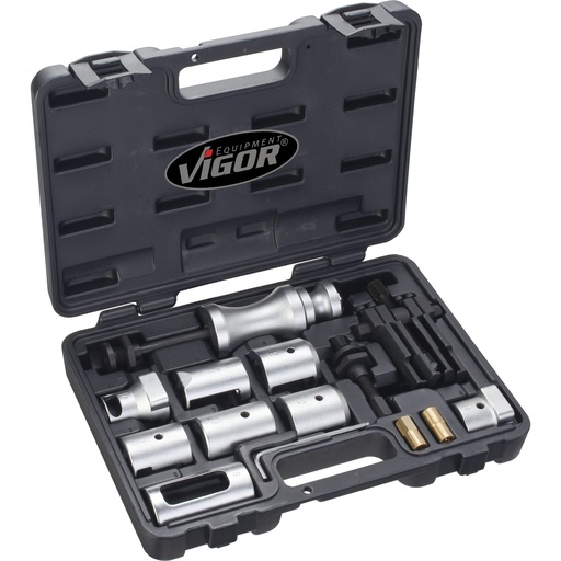 [V2523] Wiper arm puller set, 14 pieces (V2523, VIGOR)