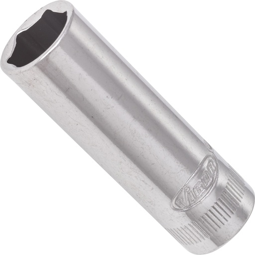 [V2699N] Long 6-point socket 1/4" 11 mm (V2699N, VIGOR)