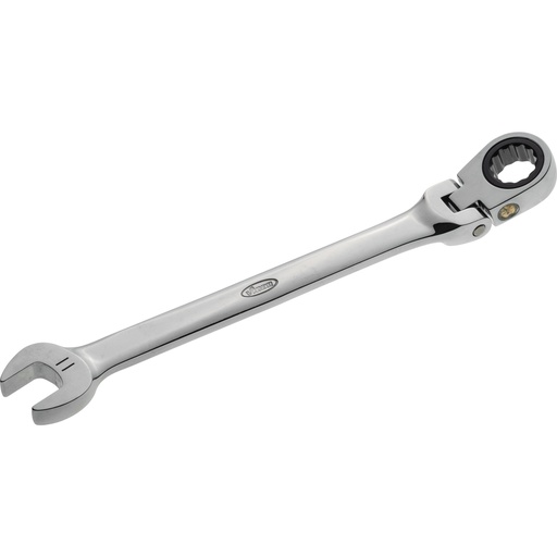 [V2807] Ratcheting combination wrench with hinge, size 11 mm (V2807, VIGOR)