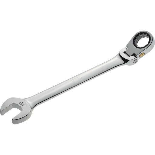 [V2814] Ratcheting combination wrench with hinge, size 18 mm (V2814, VIGOR)