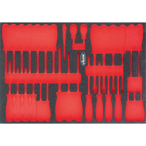 [V4231] Soft foam insert, empty (V4231, VIGOR)