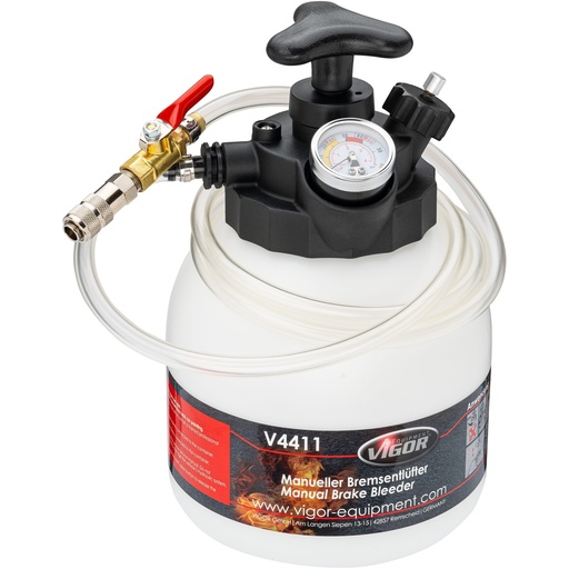[V4411] Brake bleeding kit, manual, 3 l (V4411, VIGOR)