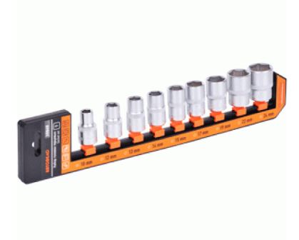 [39846] Muciņu komplekts 12 gab. (1/2", 6-stūru, 8-22 mm) AvtoDelo (39846, BALTWERK)