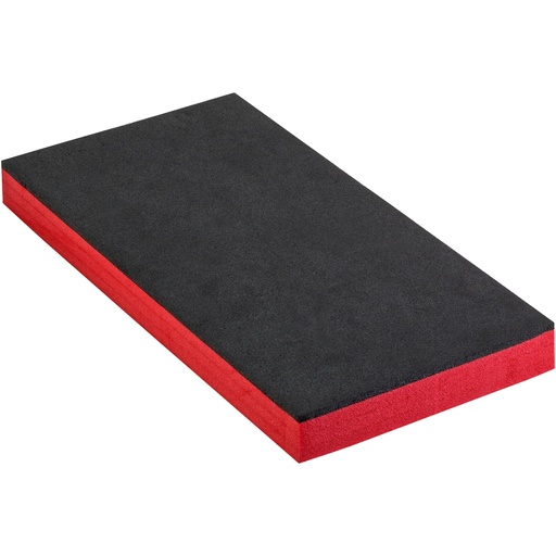 [V4631] Two-component soft foam insert, without cut-out 393×192×40 mm (V4631, VIGOR)