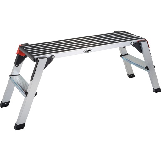 [V4638] Folding safety work platform, aluminium (V4638, VIGOR)