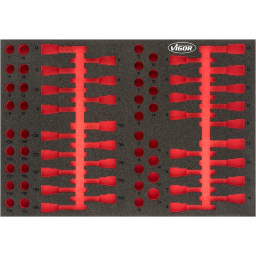 [V4752] Soft foam insert ∙ empty V4752, VIGOR
