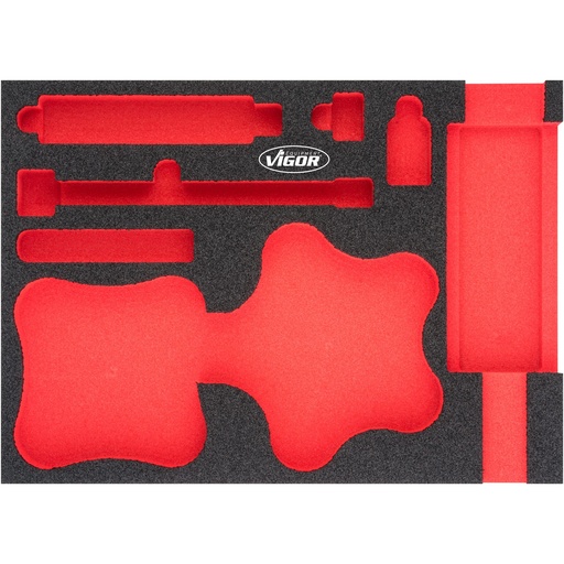 [V4904-L] Soft foam insert, empty (V4904-L, VIGOR)