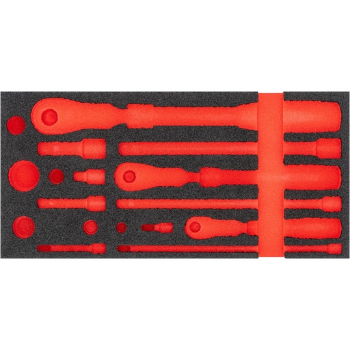 [V4970-L] Soft foam insert, empty (V4970-L, VIGOR)